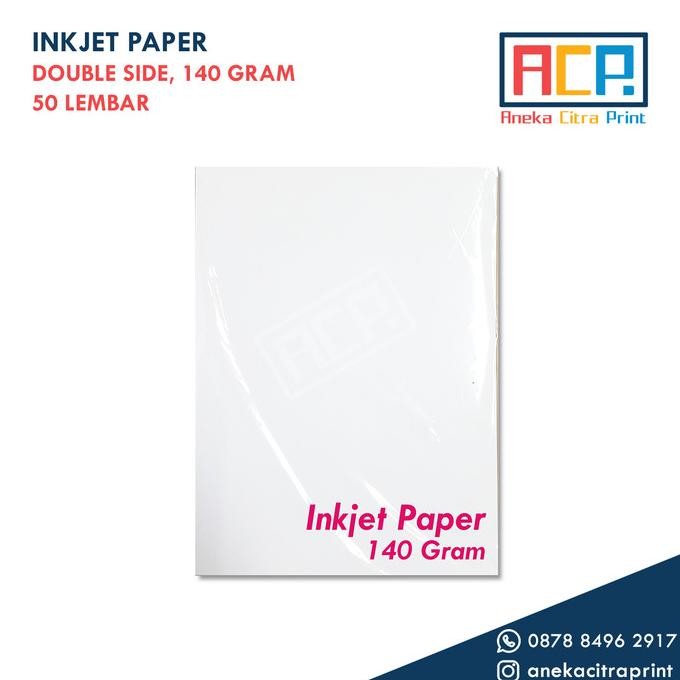 

Kertas Inkjet / Inkjet Paper A4 140 Gram Best Seller