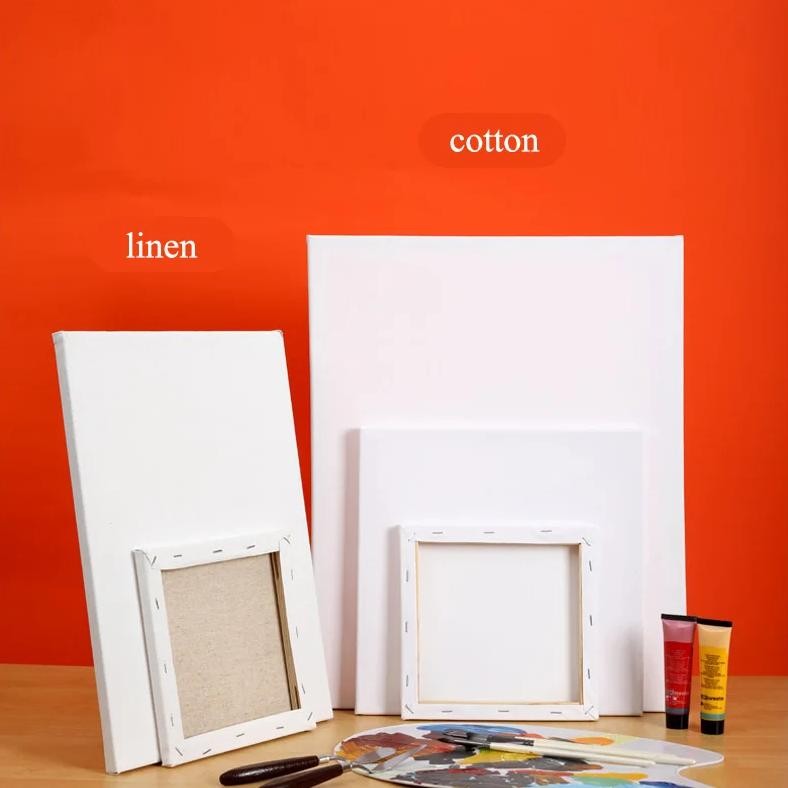 

Blank Oil Canvas Frame Linen Drawing Board,Specialized Suitable For Gouache,Acrylic Painting,Graffiti Diy Art Supplies 1 Pcs