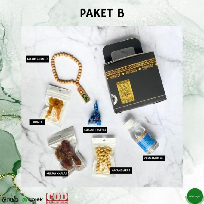 

Promo Paket Oleh-Oleh [Isi 50 Pcs] Haji Umroh Premium Box Kabah Timur Tengah