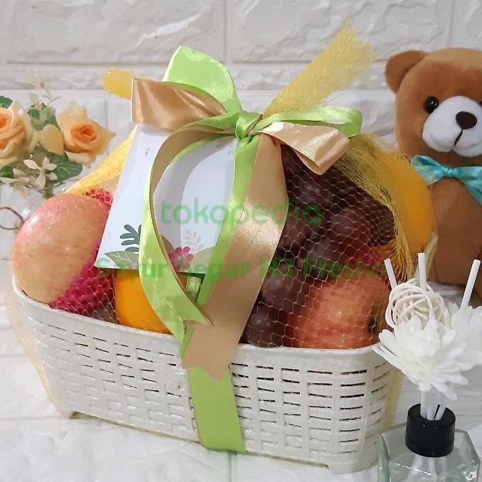 

Promo Parcel Buah Segar Kranjang Jinjing Exclusive Parcel Buah Premium