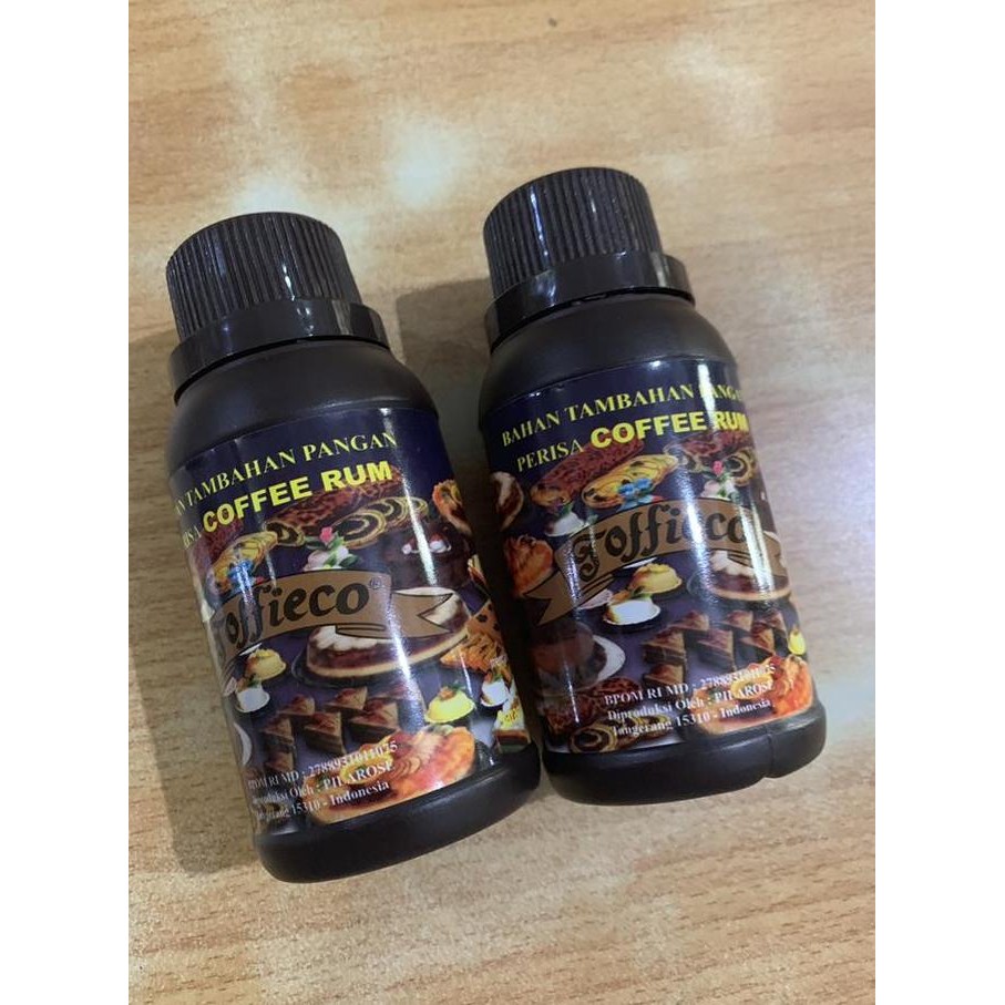 

TERSEDIA Toffieco Coffee rhum 100 gr botol / Rum paste