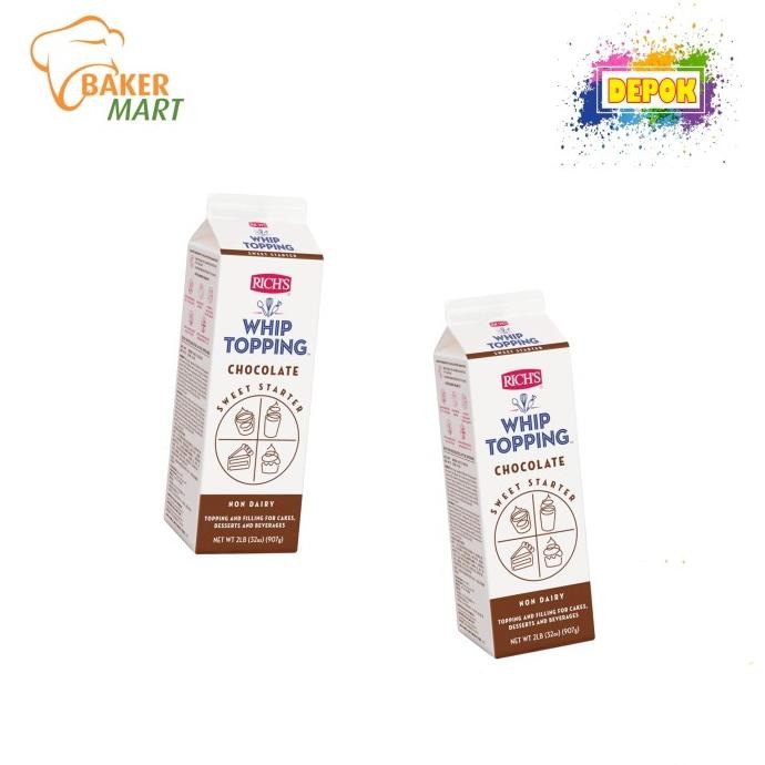 

TERSEDIA Rich Whip Topping Chocolate 907Gr