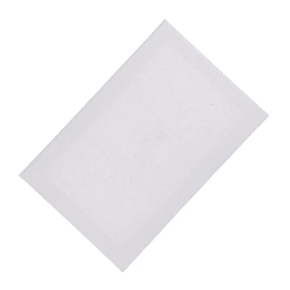 

White Blank Canvas Board Wooden Frame For Oil Acrylic Painting 30X30X1.6Cm