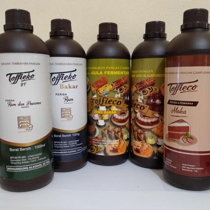 

TERSEDIA Toffieco perisa pewarna (pasta) Zero Bakar, Zero Blackforest 1kg