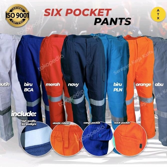 Big Size  Celana Wearpack Safety Celana Bengkel Celana Kerja Bengkel Termurah