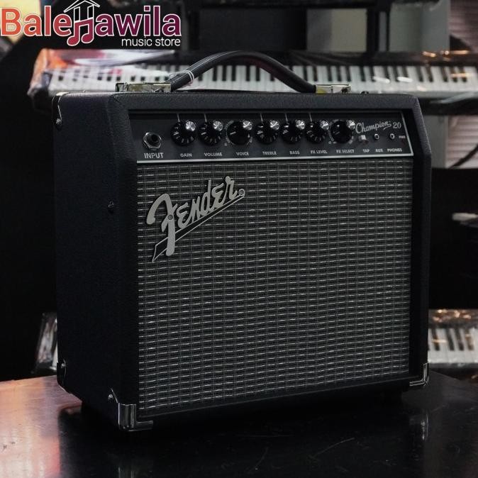 Amplifier Ampli Gitar Fender Champion 20 Gitar Combo Amplifier Ori Original