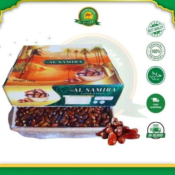 

Sale Kurma Khalas 5Kg Kurma Empuk Kering Manis Premium Food Snack Cemilan