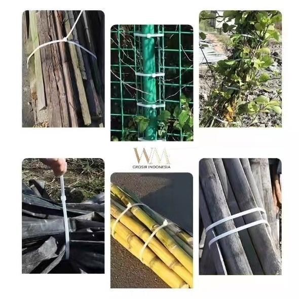 

Kabel Ties Releasable Cable Tie 7.2x300mm Kabel Ties Buka Pasang murah