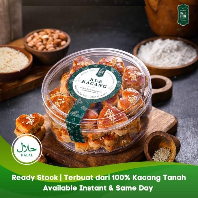 

Murah Kue Kacang Kudapan Haji Didik