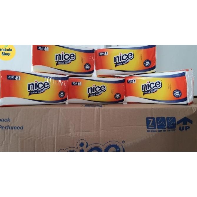Produk Baru GROSIR 1 DUS Tissue Tisu Nice Facial 250s