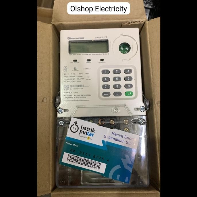 HARGA DISC - KWH TOKEN PRABAYAR MEREK SMART METER