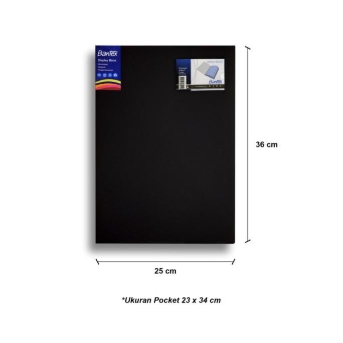 

Clear Holder F4 40 lembar Bantex 3185 / Display Book F4 40 Lembar murah
