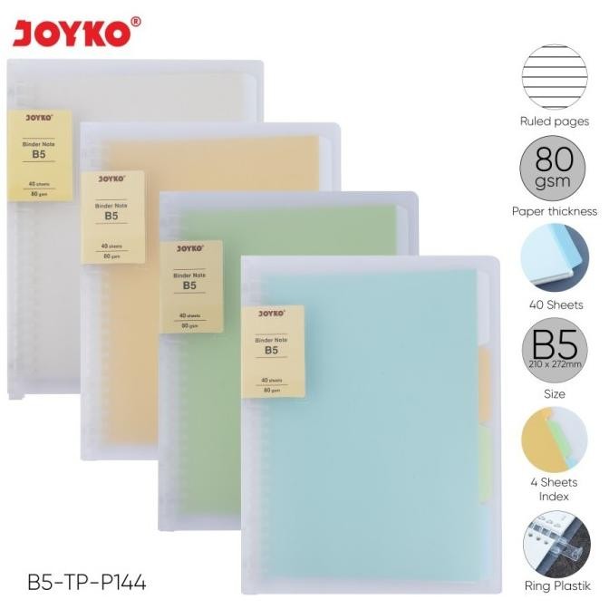 

Joyko Map Binder B5 40 Sheets B5-TP-P144 JK murah