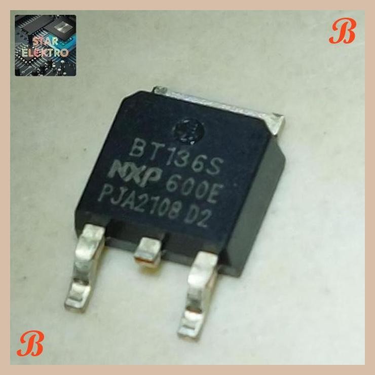 [SRE] BT136S 600E To-252 SMD BT136S600E 600V 4A Triac NXP Triacs BT 136S