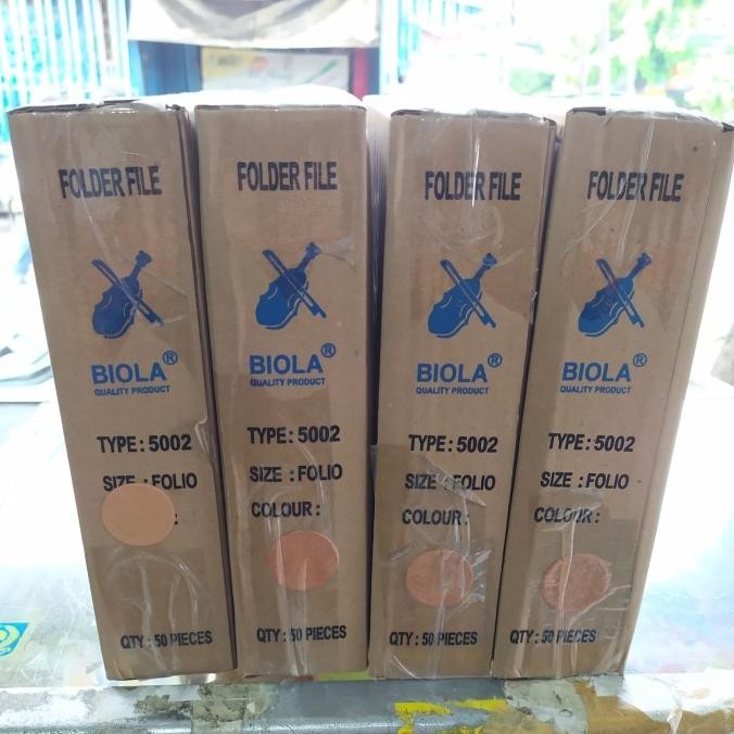 Map biola 5002 warna coklat murah