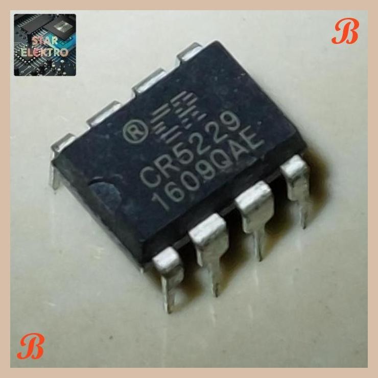 [SRE] CR5229 Dip-8 Tancap CR 5229 Chip Rail IC PWM Mosfet Switch CRS229