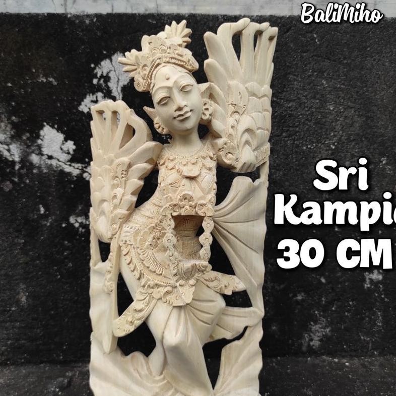 Living Patung Sri Kampid Bali 30 Cm/Patung Penari Bali/Patung Tari Bali/Togog Bali - Bali Future Liv
