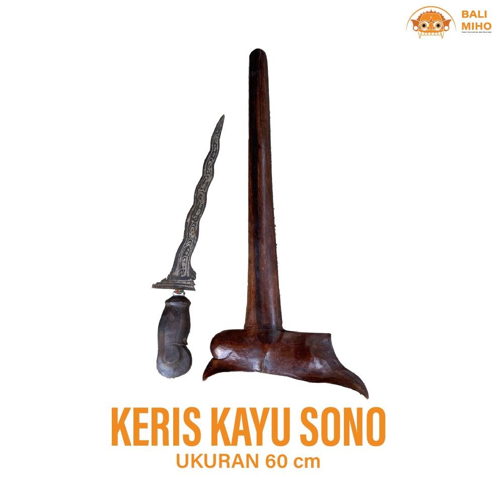 Living Keris Kayu Sono Jumbo - Keris Bali Jumbo - Keris Jumbo - Keris Ukir - Keris Tradisional - Ped