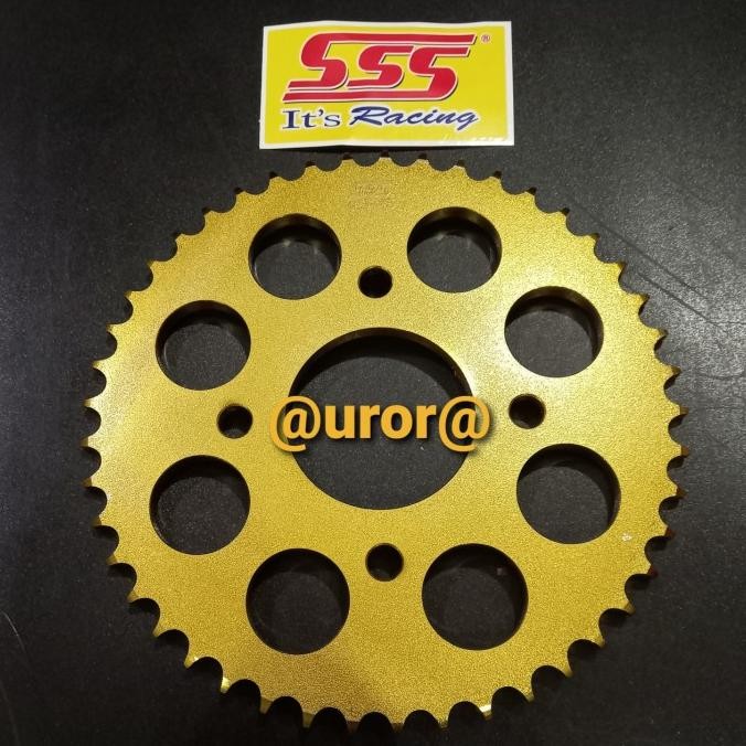 New GEAR BELAKANG SSS GOLD 428 CB 150 R / CBR 150 R / SONIC 150 R