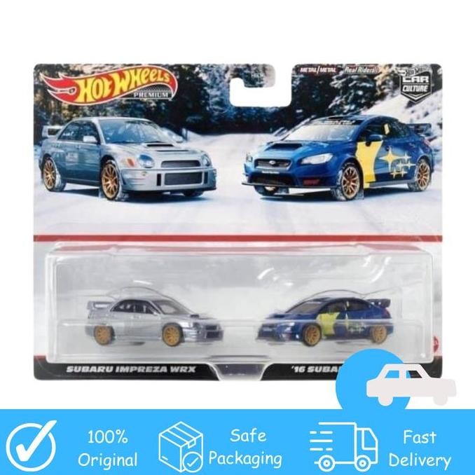 Hotwheels Subaru Impreza Wrx Twin Pack 16 Subaru Wrx Sti Co