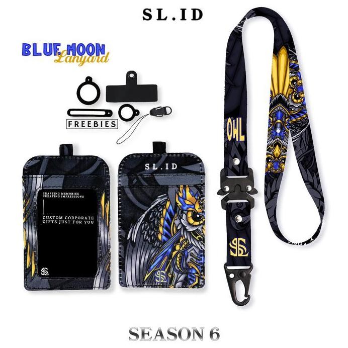 

SL.ID Lanyard Id card Holder Limited Edition 3 Month - Bluemoon murah