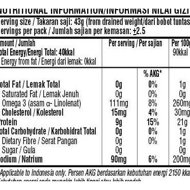 

Grosir Ikan Tuna Kaleng Flakes Light In Water Ayam Brand 2 Pcs 150Gr