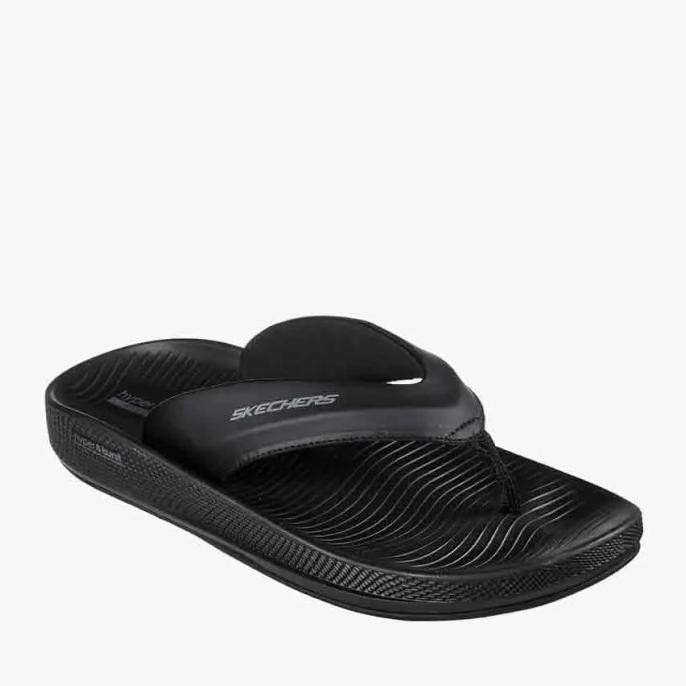 Skechers Sandal Pria Skechers Hyper Slide Men's Sandal - Black Origina