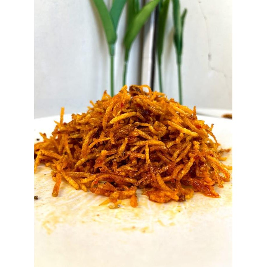 

Murah Kentang Mustofa Balado 500Gram Makanan Food Snack Pedas Cemilan