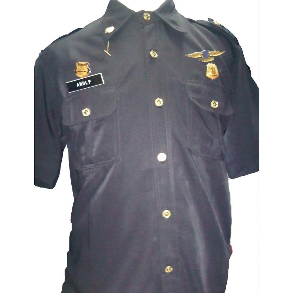 TERLARIS Safari Hitam Pendek Safari Pria Safari Satpam Seragam Driver Safari Biru Safari Cokelat