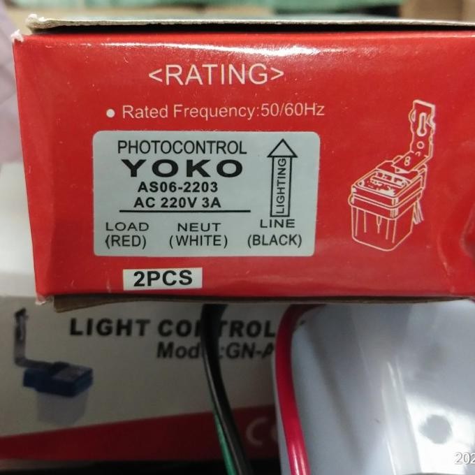 

Photocontrol Rrt / Photo Seal / Foto Seel 3A/ 6A Yoko/ Powell / Ikeho/ Matsuna/ Matsucom/ Light Sensor Best Seller