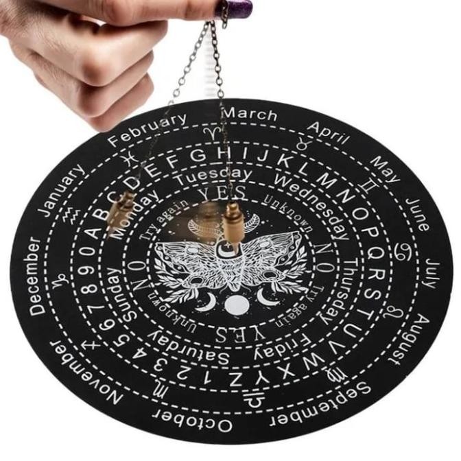 

Alas Pendulum Wooden Divination Pendulum Board Original