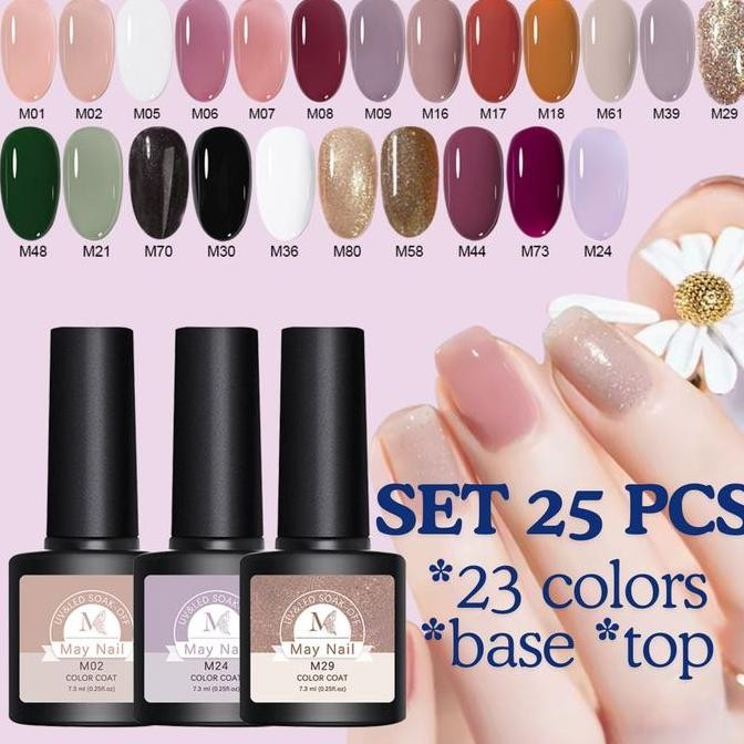 Set Kutek Gel UV LED gel polish 22&23&30&45 COLOUR 12ML nail art Cat Kuku nail Polish GM