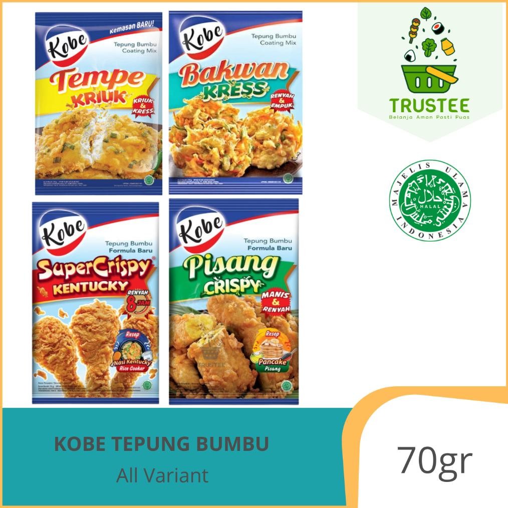 

G-24 Kobe Tepung Bumbu All Varian / Tempe Bakwan Kentucky Serbaguna 70Gr