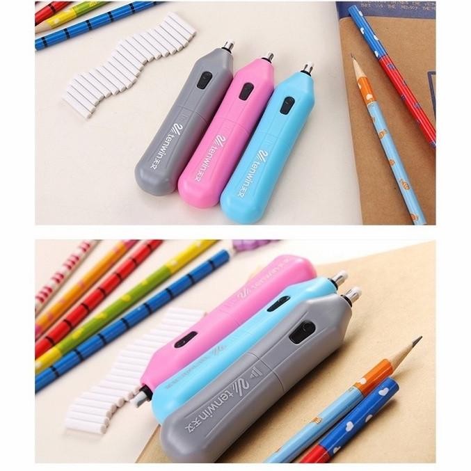 

Terbaru electric pencil eraser penghapus pensil elektrik