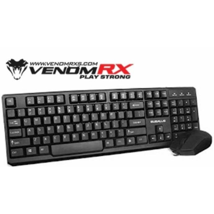 Original Keyboard Dan Mouse Combo Venomrx Bubalus Usb