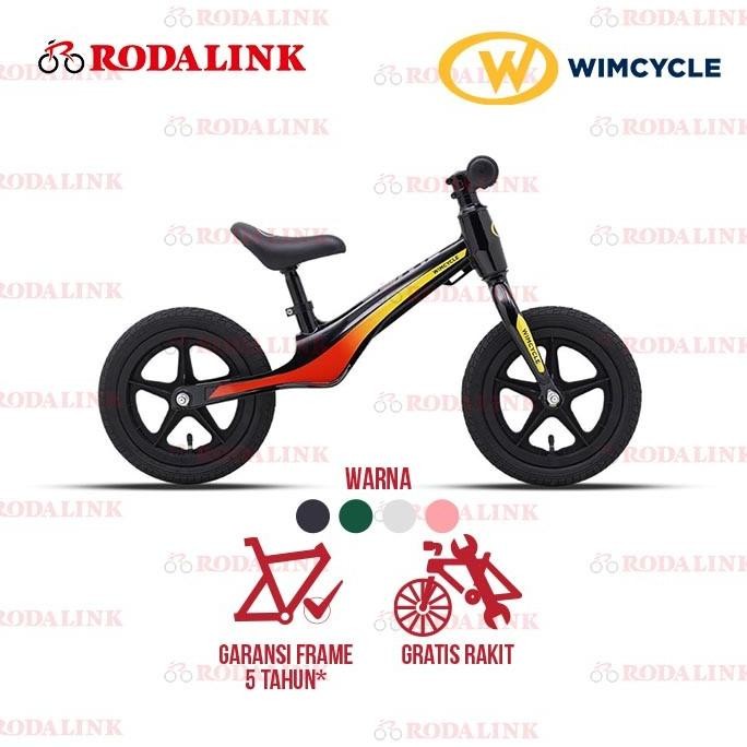 Terlaris Wimcycle Sepeda Anak Push Balance Bike Gomy | Sepeda Anak Keseimbangan Ready Stok
