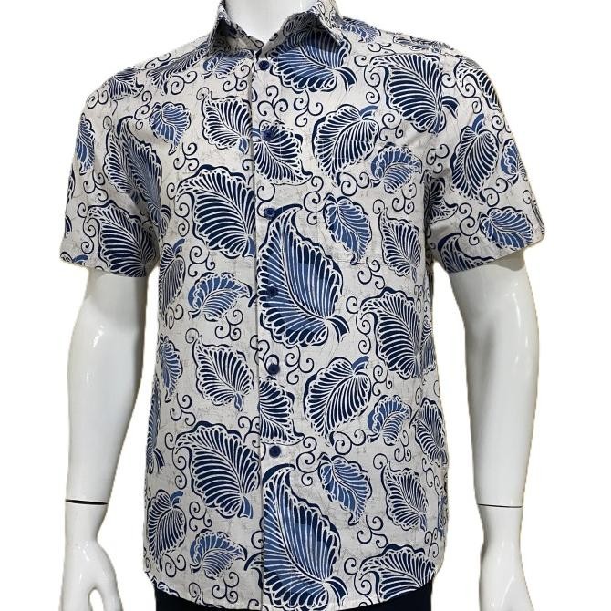 Promo Ricardo Kemeja Motif Printing Pria Lengan Pendek 32433