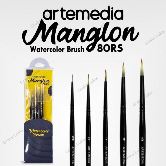 

BEBAS ONGKIR - Kuas Cat Air - Artemedia Manglon set