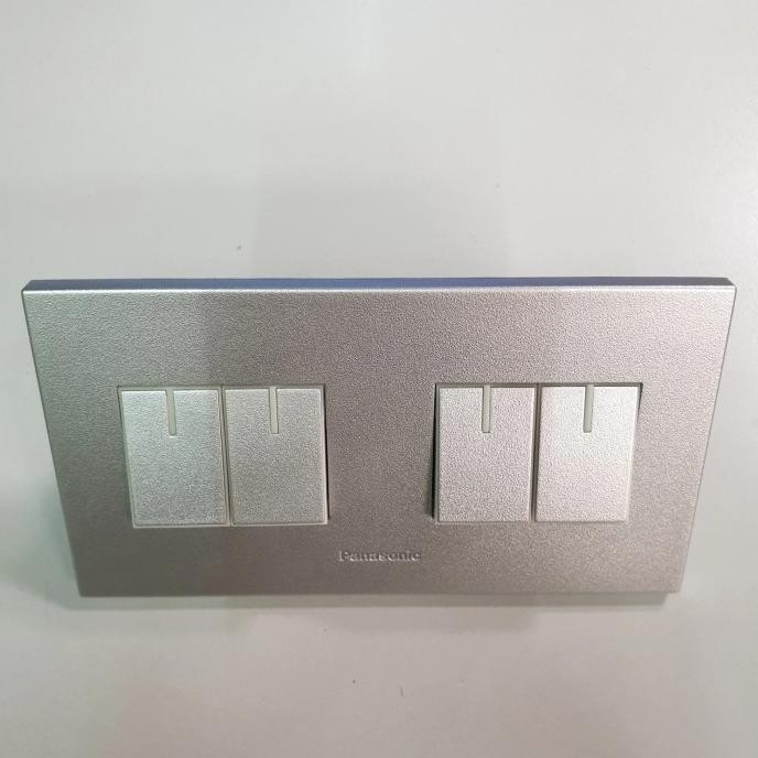 Miliki Saklar Engkel Hotel + Engkel + Seri Panasonic Silver