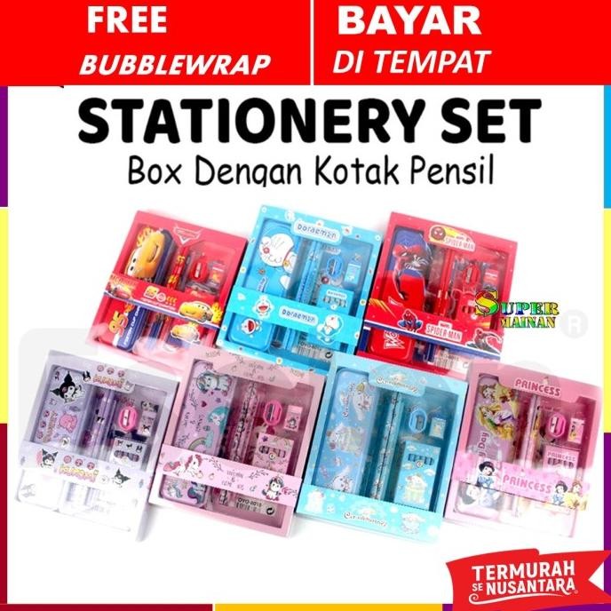 

Terbaru alat tulis sekolah lengkap sekolah kotak tempat pensil anak laki laki cowok perempuan cewek aesthetic sanrio kuromi my melody set