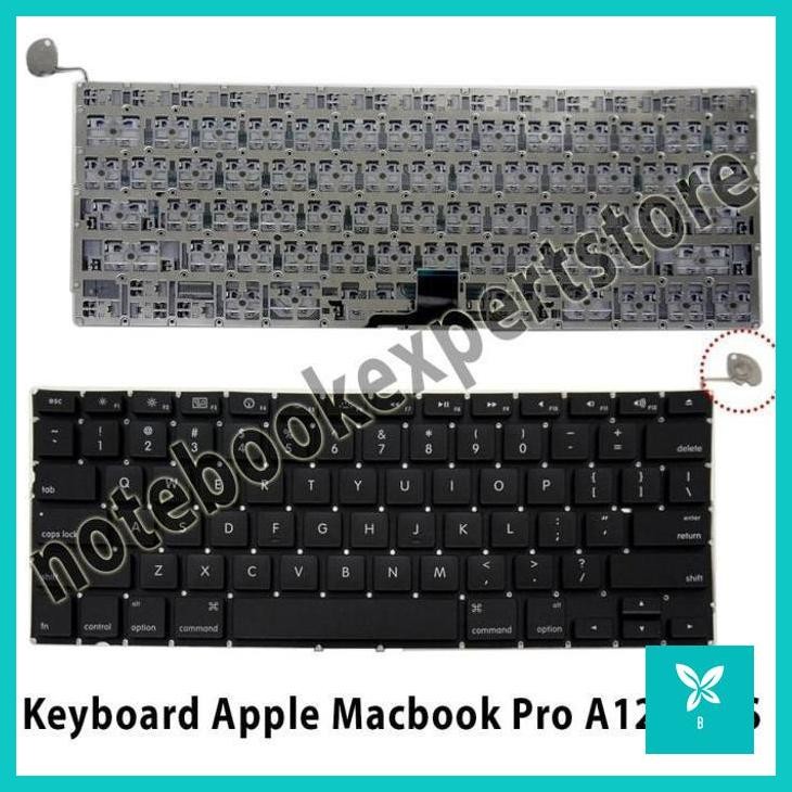 | AHN | Keyboard + Backlight Apple Macbook Pro A1278 US