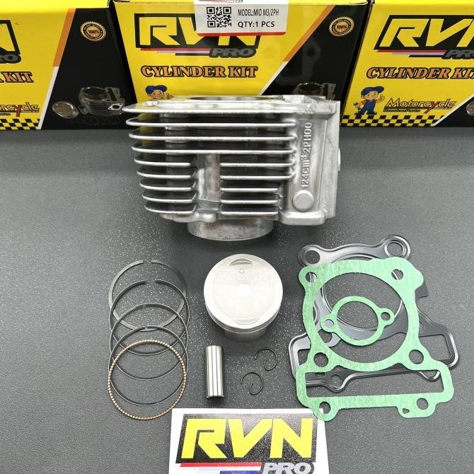 Blok Seher Mio M3 Fino Fi 125 X Ride 125 Original Rvn Plus Piston Kit