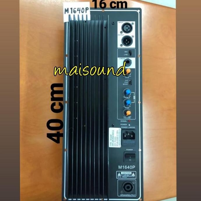 Terlaris Power Kit Speaker Aktif Model Pro Audio Plus Link Output 16X40 Cm 1250