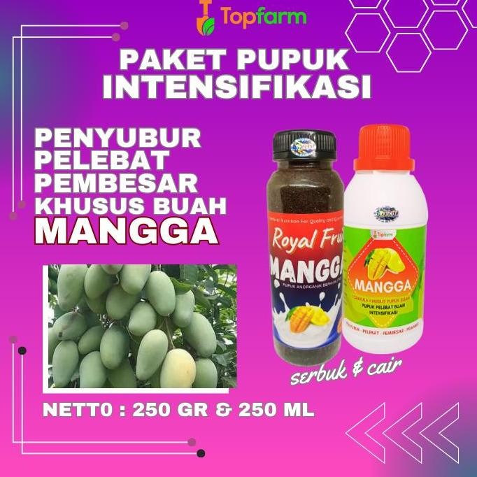 Pupuk Mangga / Paket Pupuk Mangga Berbuah Lebat / Pupuk Tanaman Mangga / Pupuk Serbuk Penyubur Dan P