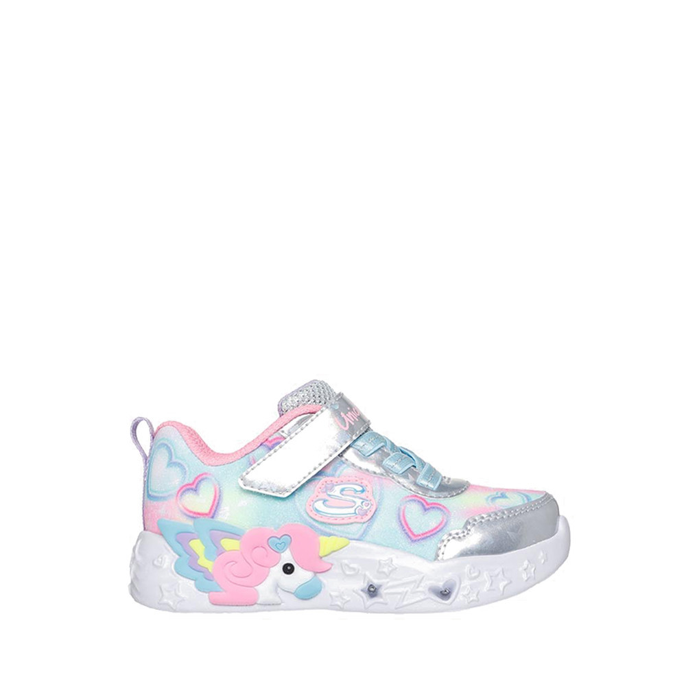 Skechers Unicorn Charmer Girl's Lifestyle Shoes - Silver