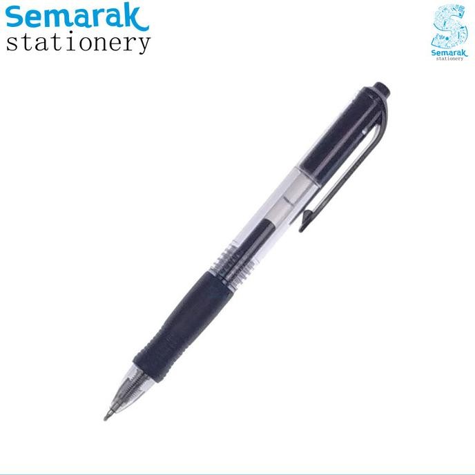 

Tersedia Standard F2 Retractable Gel Pen Pulpen Jel Cetek 0.7 - Hitam [1 Pack]
