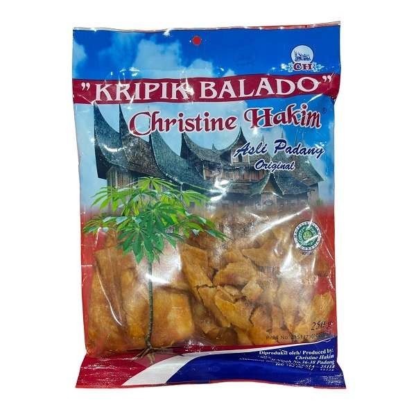 

CHRISTINE HAKIM KERIPIK BALADO 250 GR