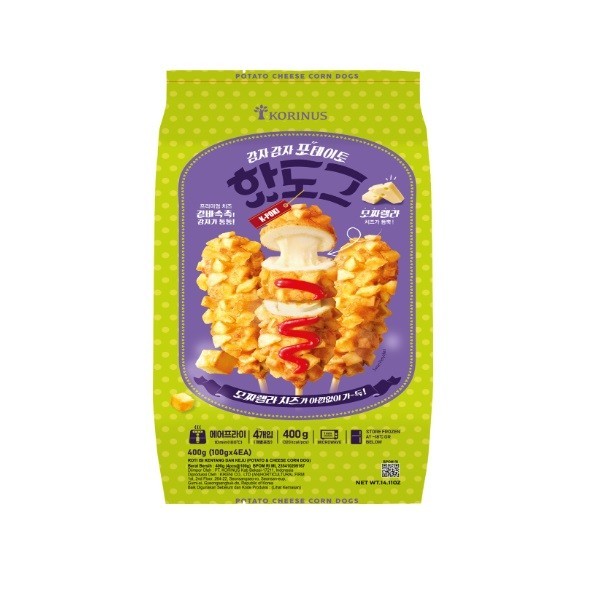 

KPOKI POTATO & CHEESE CORNDOG 400 GR