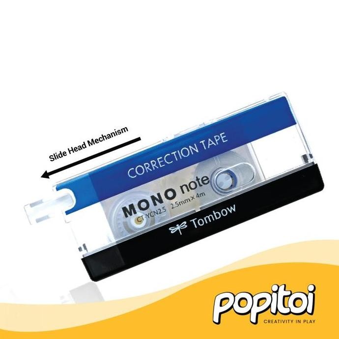 

Tersedia Tombow Mono Note Correction Tape Tipe X Penghapus Pulpen