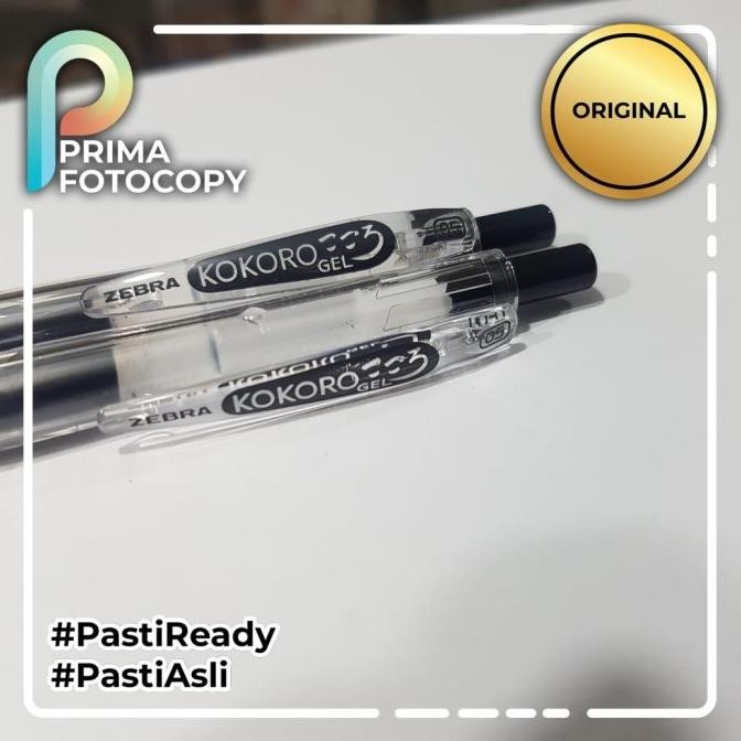 

Tersedia Bundling Pulpen Kokoro Gel 0.5 Hitam 2 Pcs Asli | Anti Macet Original